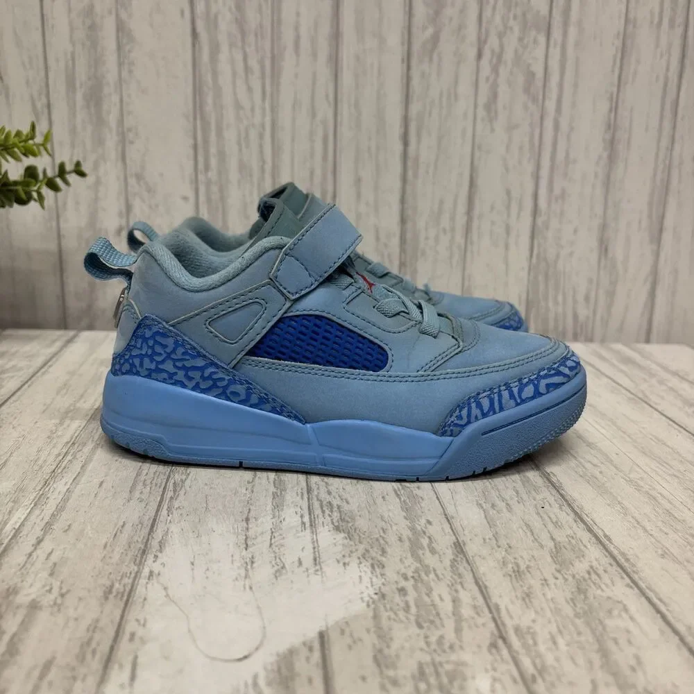 Youth Size 1 Jordan Spizike Low Blue
